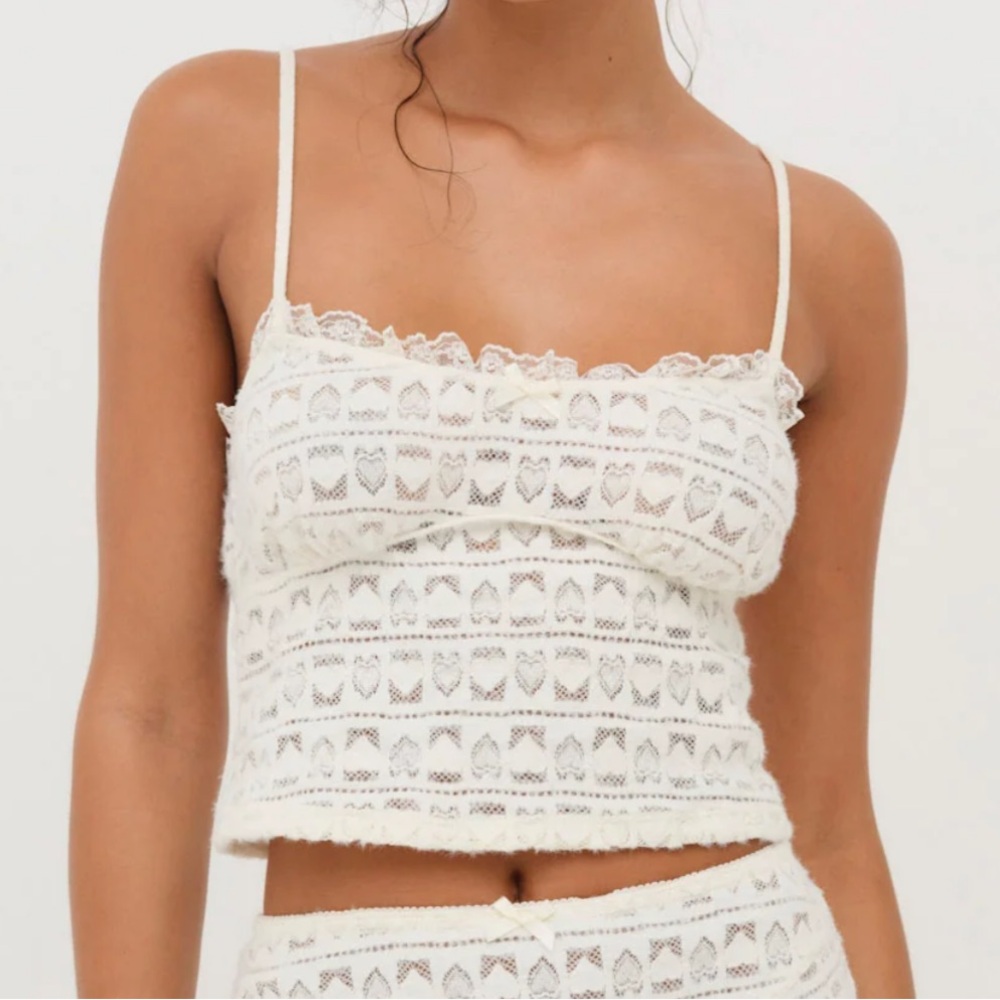 For love & lemons Reba sleep top. NWT